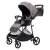 Прогулочная коляска Peppy Amici Grey рама Black Chrome (LX)